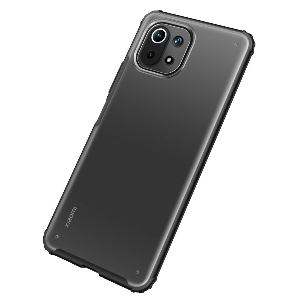 etui Tech-protect Hybridshell Frost czarne Xiaomi Mi 11 Lite / 6