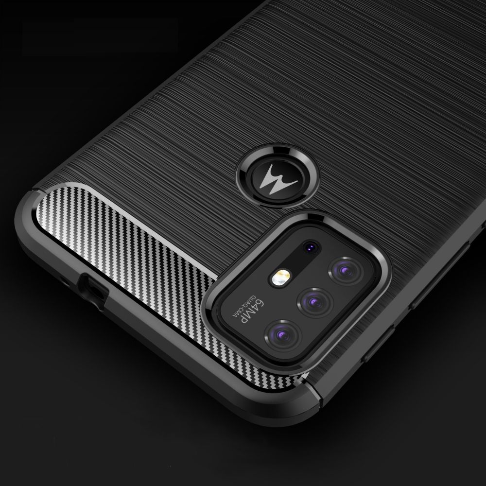 etui Tech-Protect TPU Carbon czarne Motorola moto G10 / 3