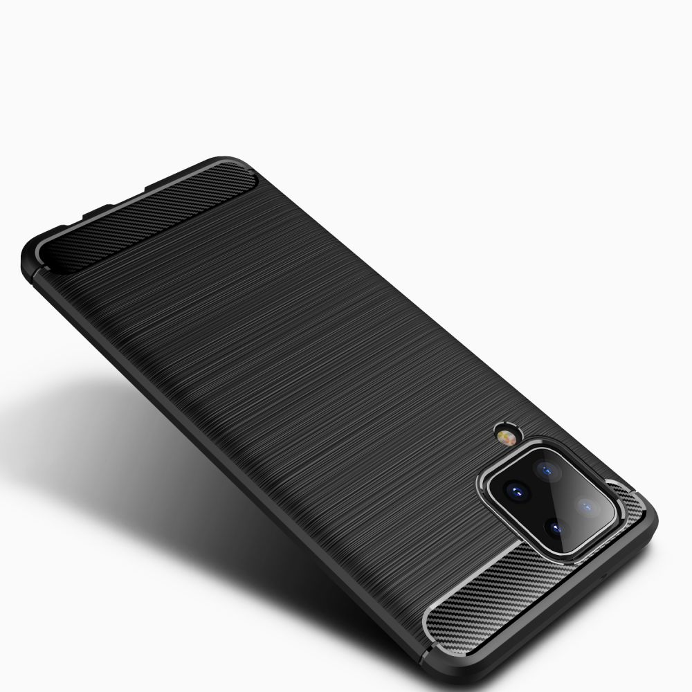 etui Tech-Protect TPU Carbon czarne Samsung Galaxy A12 / 2