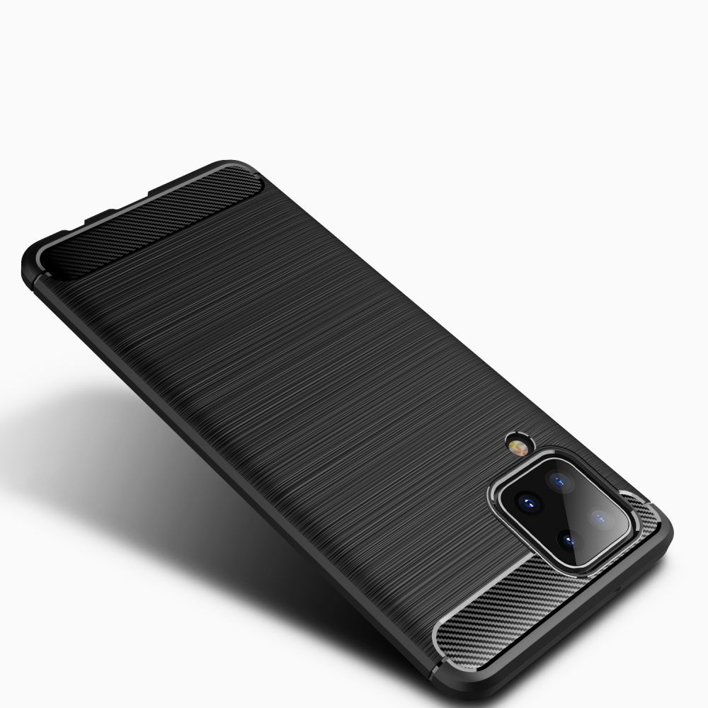 etui Tech-Protect TPU Carbon czarne Samsung Galaxy M12 / 2
