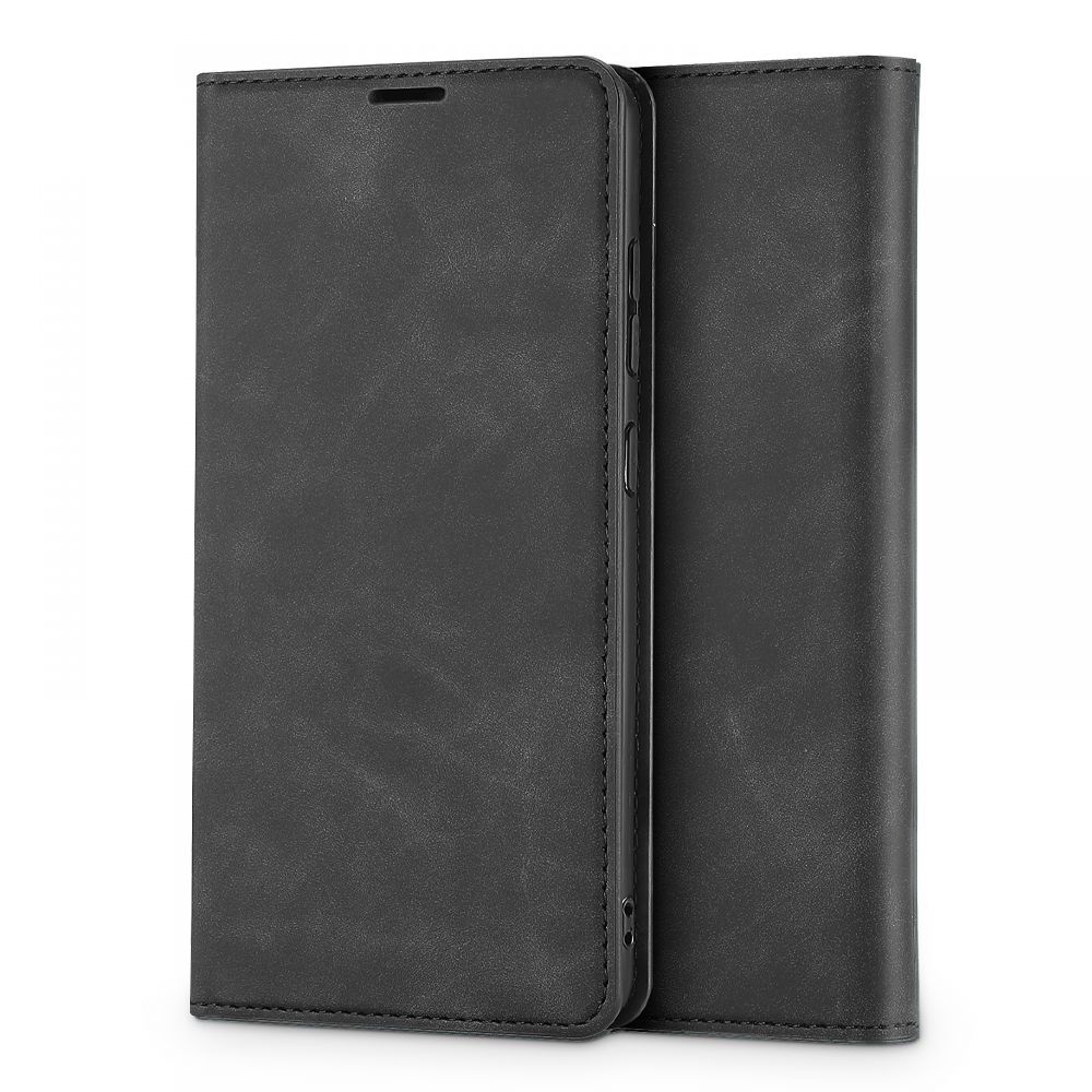 etui z klapk Tech-protect Wallet Czarne 3 Dark grey Xiaomi POCO F3