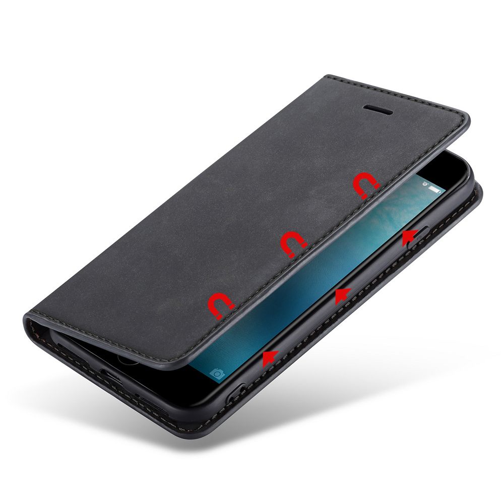 etui z klapk Tech-protect Wallet Czarne 3 Dark grey Xiaomi POCO F3 / 3