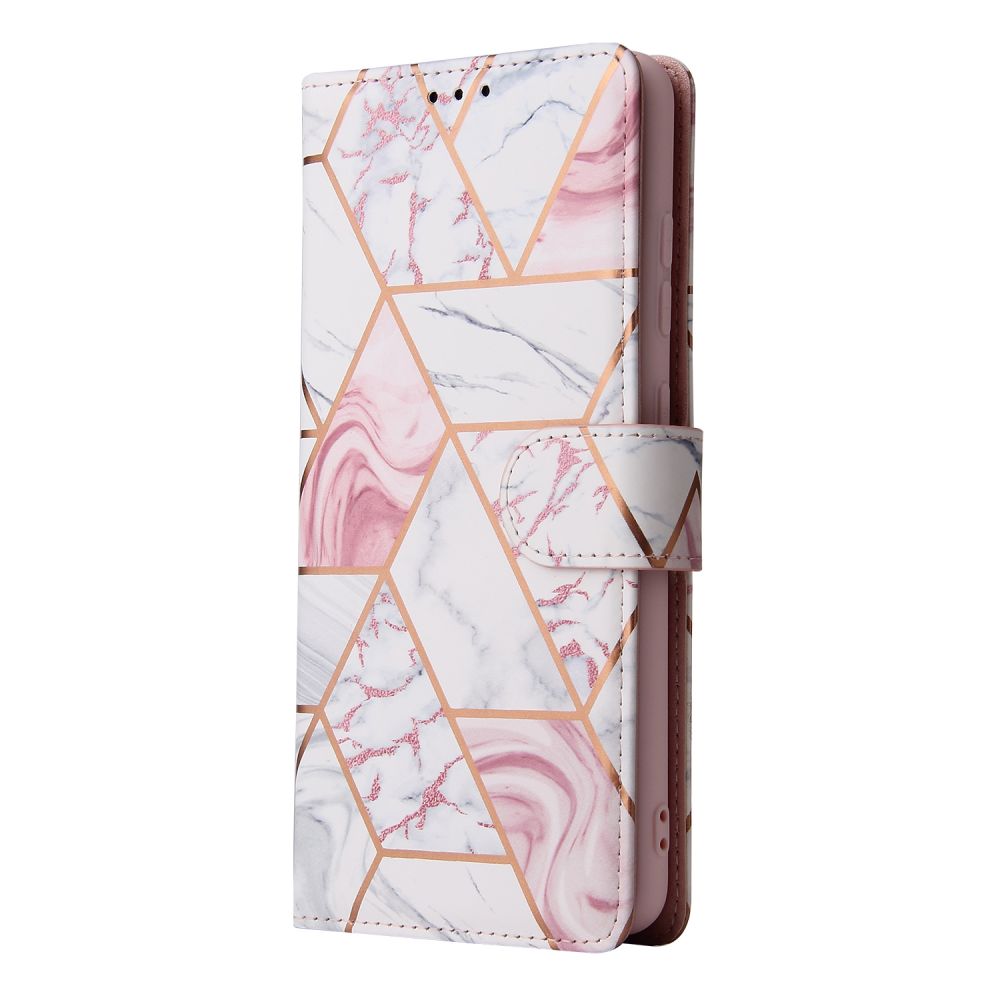 etui z klapk Tech-protect Wallet marble Samsung A52 5G / 3