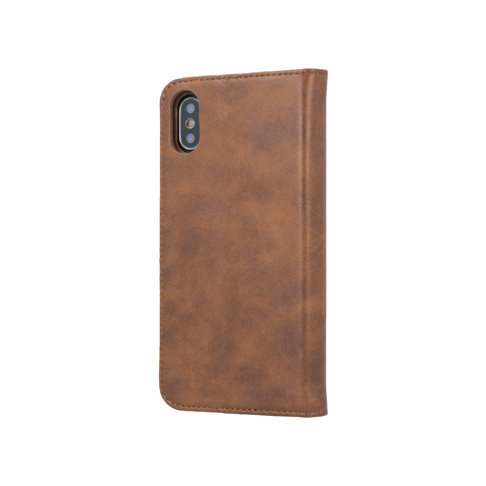 Forever Gamma 2in1 Leather Book Case brzowy Huawei P30 / 3