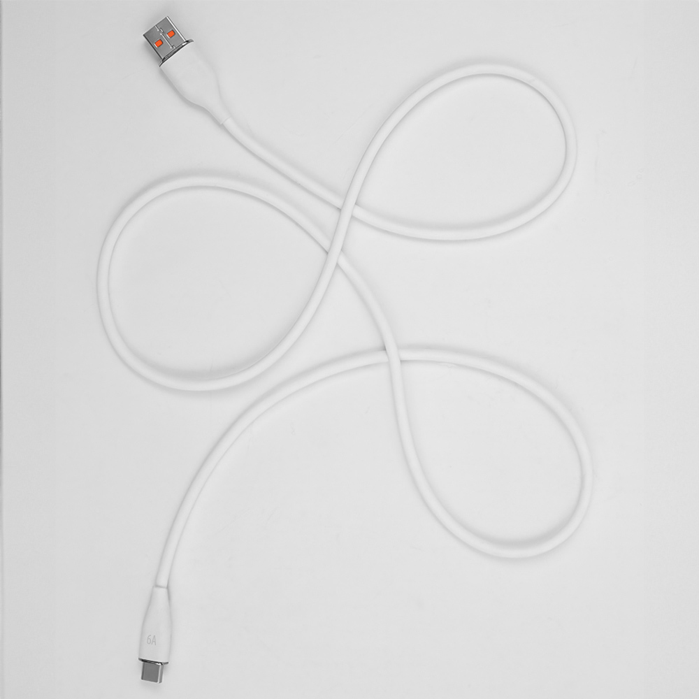 Forever kabel USB - USB-C 1,0 m 6A biay / 9