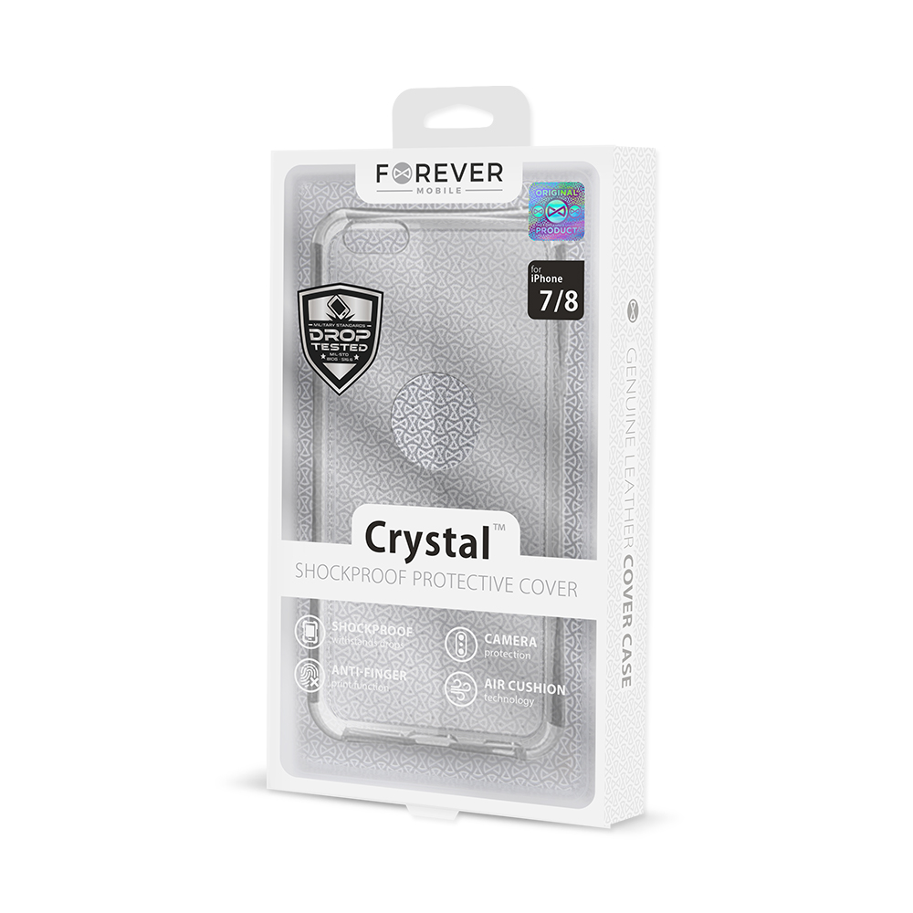 Forever Nakadka Crystal transparentna Huawei P30 Lite / 9