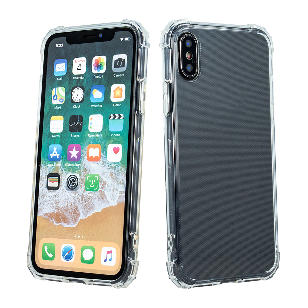 Forever Nakadka Crystal transparentna Apple iPhone XR / 8