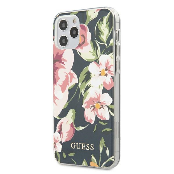  granatowe hard case N`3 Flower Collection Apple iPhone 12 Pro Max (6.7 cali)