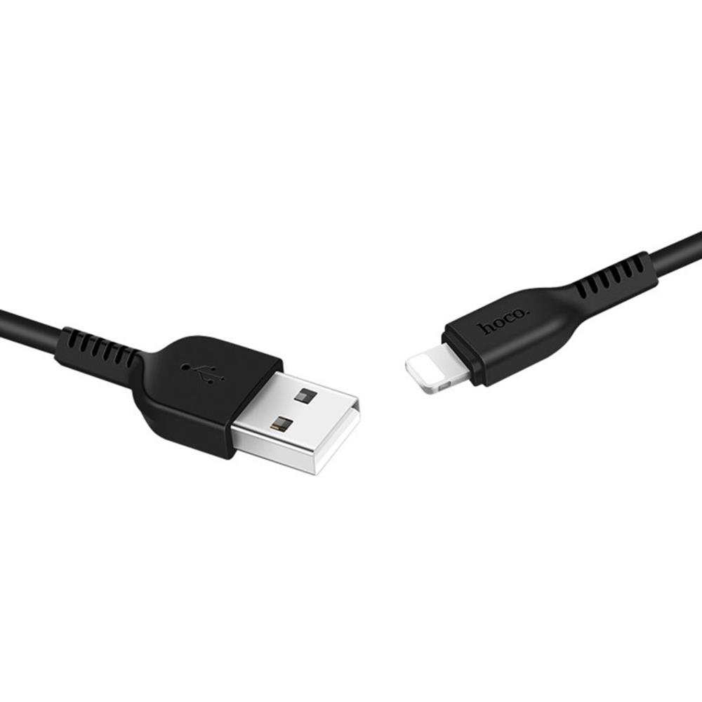 HOCO Kabel USB Flash X20 8-pin czarny 2m