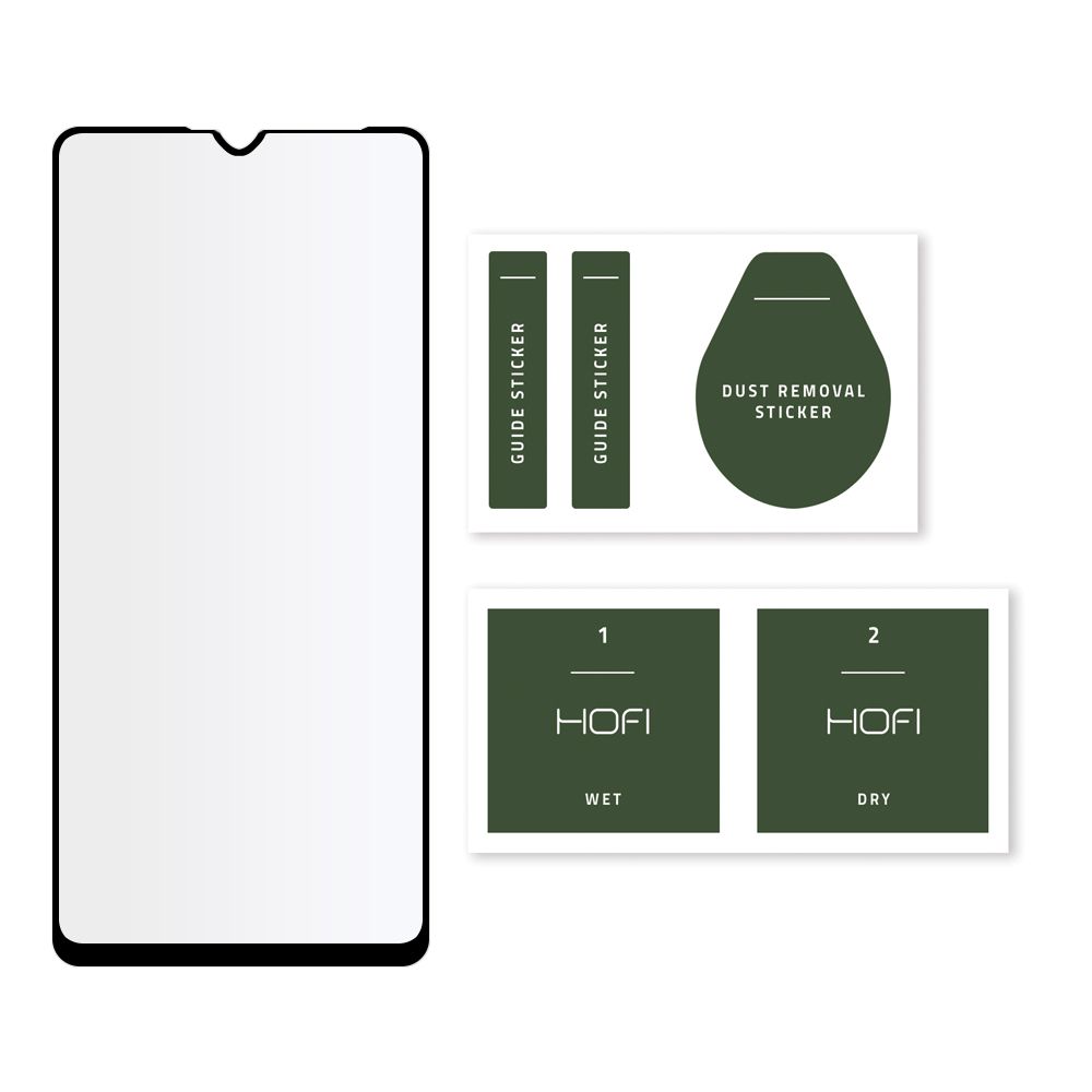 Hofi Glass Pro+ czarne Samsung Galaxy M12 / 4