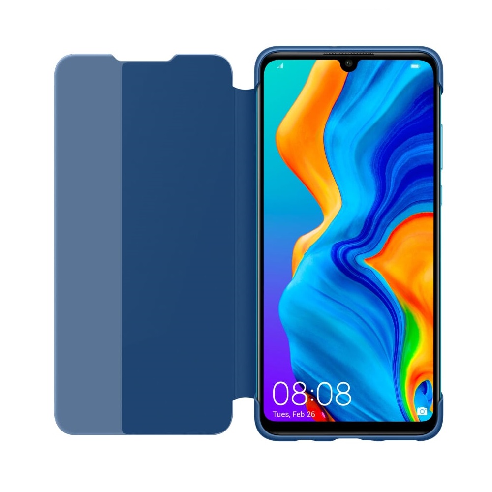 Huawei etui z klapk smart niebieskie Huawei P30 Lite / 3