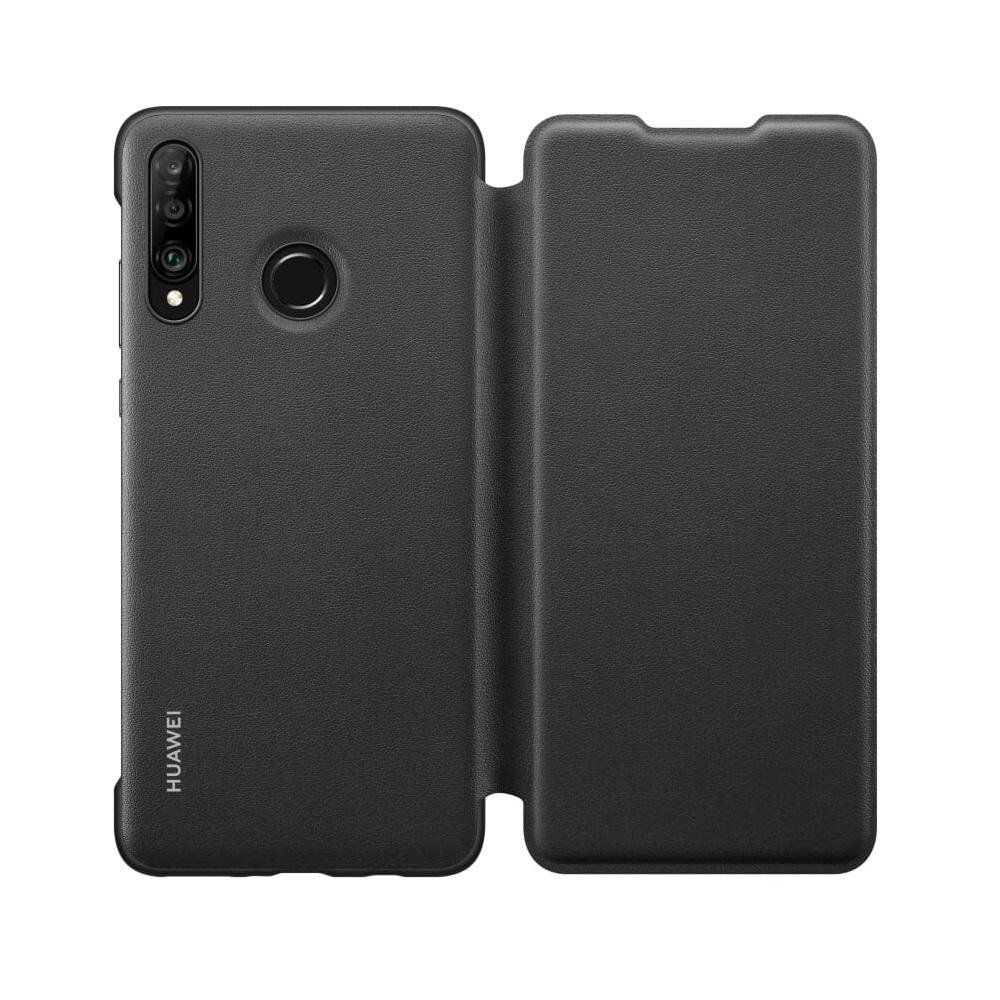 Huawei etui z klapk typu wallet czarne Huawei P30 Lite / 4