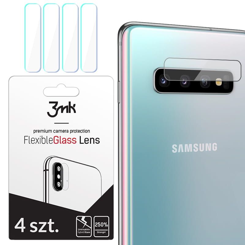 hybrydowe 3MK Flexible Glass Lens  Samsung Galaxy S10