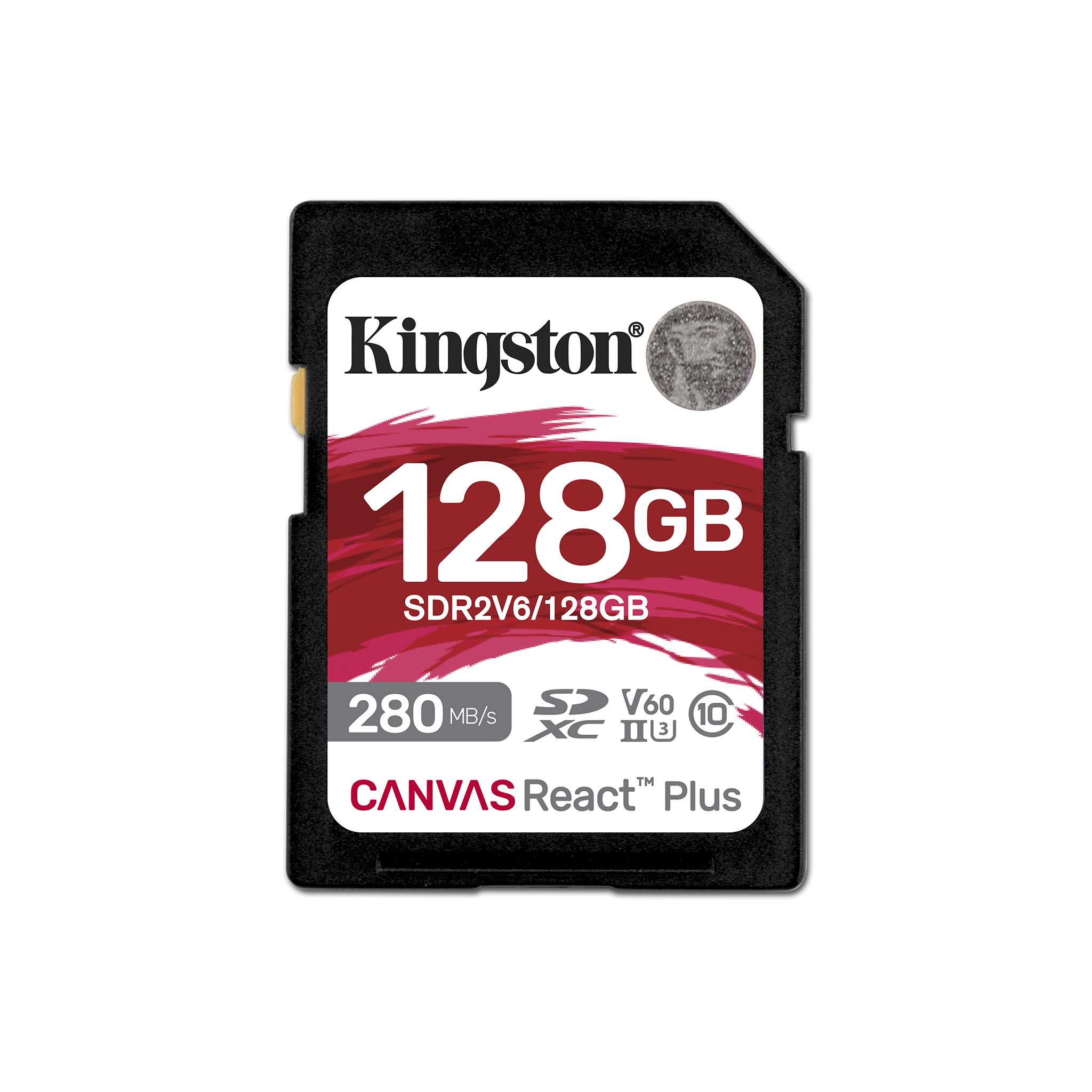 Kingston Karta pamici SD 128GB React Plus 280/100/MB/s U3 V60