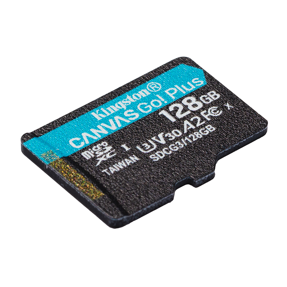 Kingston karta pamici SDXC Canvas Go! Plus (128GB | class 10 | UHS-I | 170 MB/s) + adapter / 2