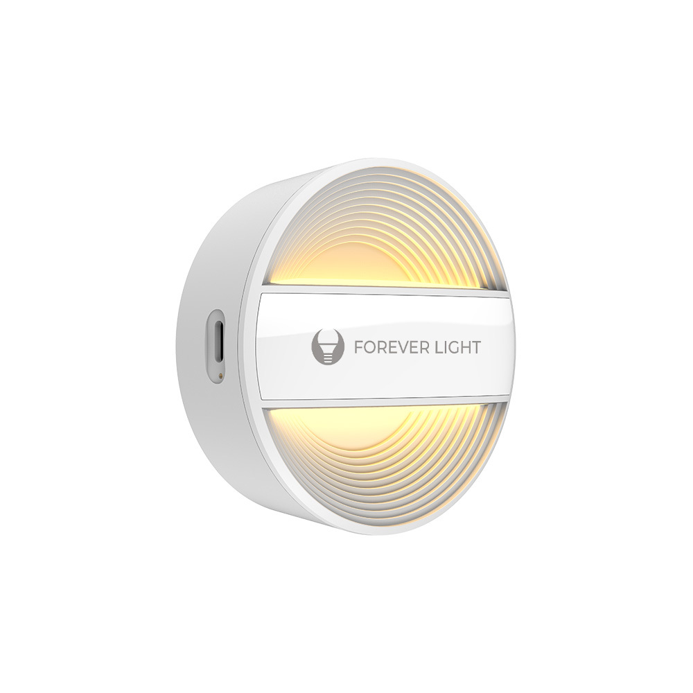 Lampka nocna okrga LED PURE FLC-20 ALMA PIR biaa 500mAh Forever Light