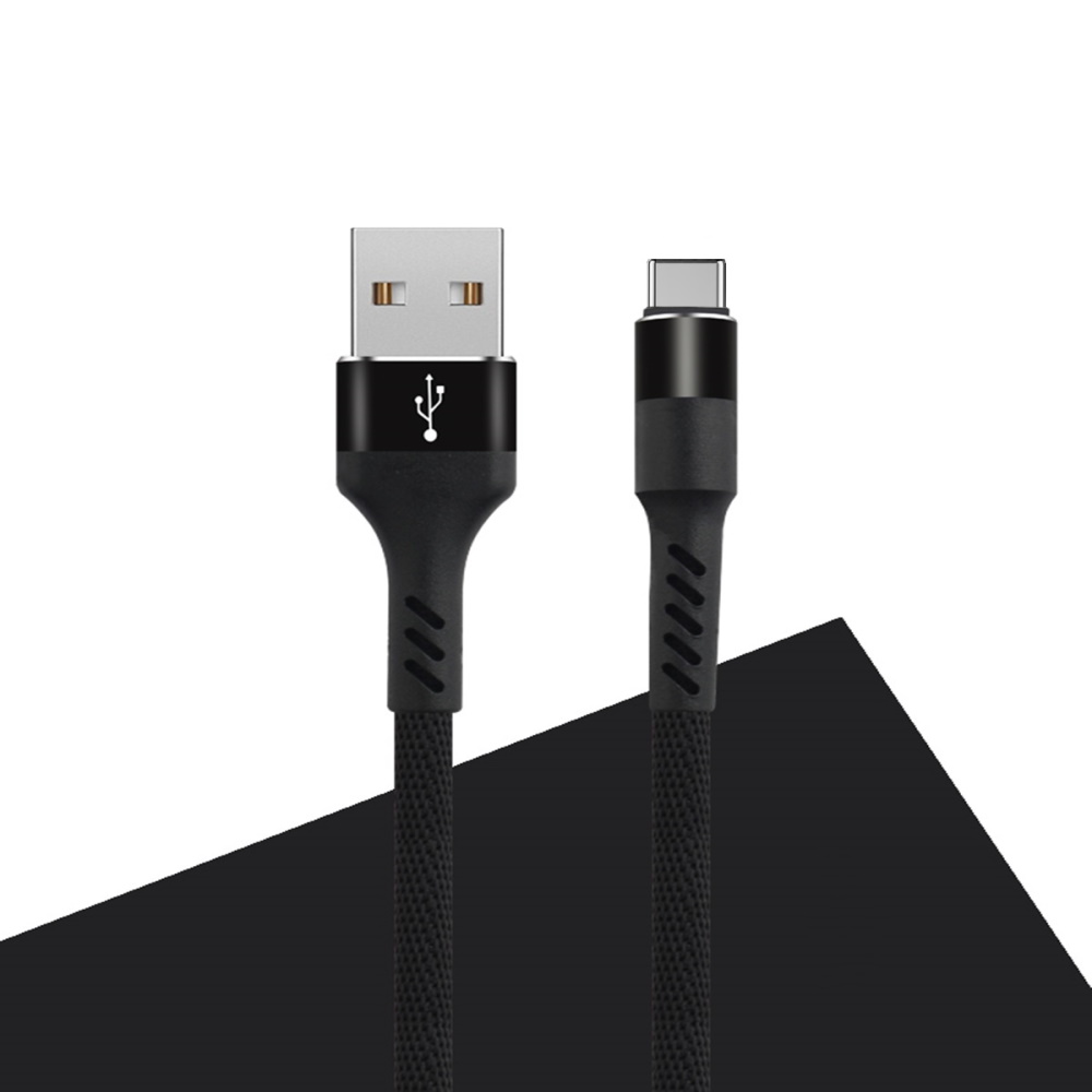 Kabel USB - USB-C szybkie adowanie wzmacniany nylonowy 1m  Honor 90 Lite / 3