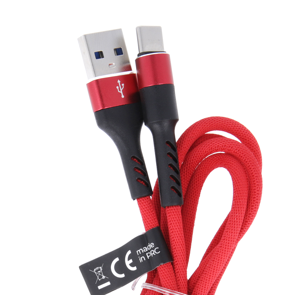 Kabel Maxlife MXUC-01 Type-C Fast Charge 2A czerwony / 4