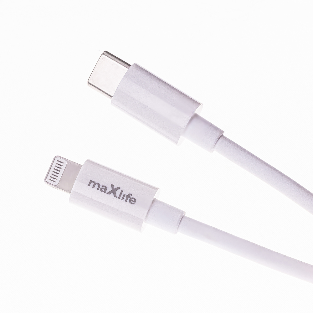 Szybka adowarka 20W z kablem do telefonu Maxlife  2 porty USB i USB-C kabel USB-C - Lightning Google Pixel 8a / 9