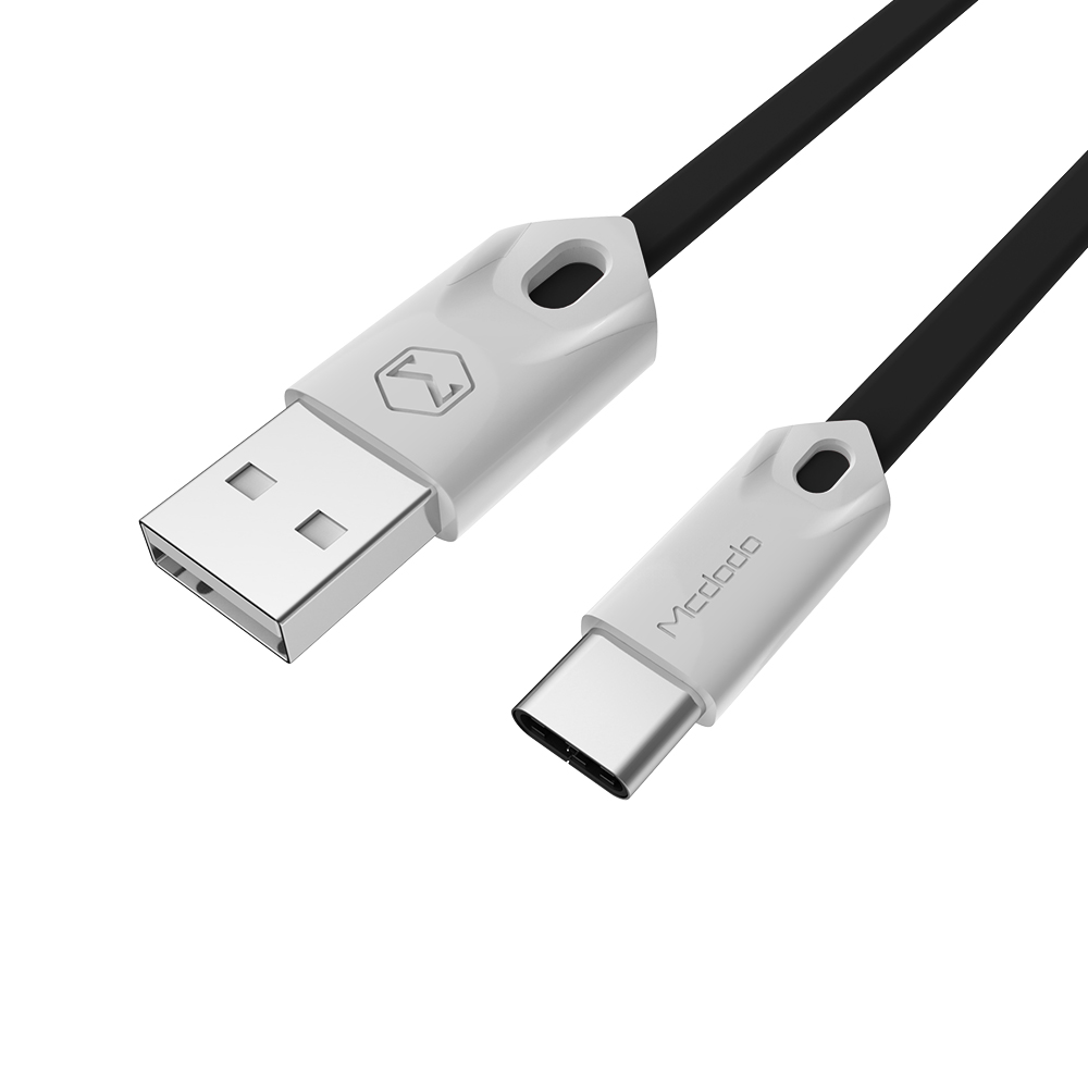 Mcdodo kabel USB Gorgeous typ-C czarny 1m 2,4A CA-4881 / 2