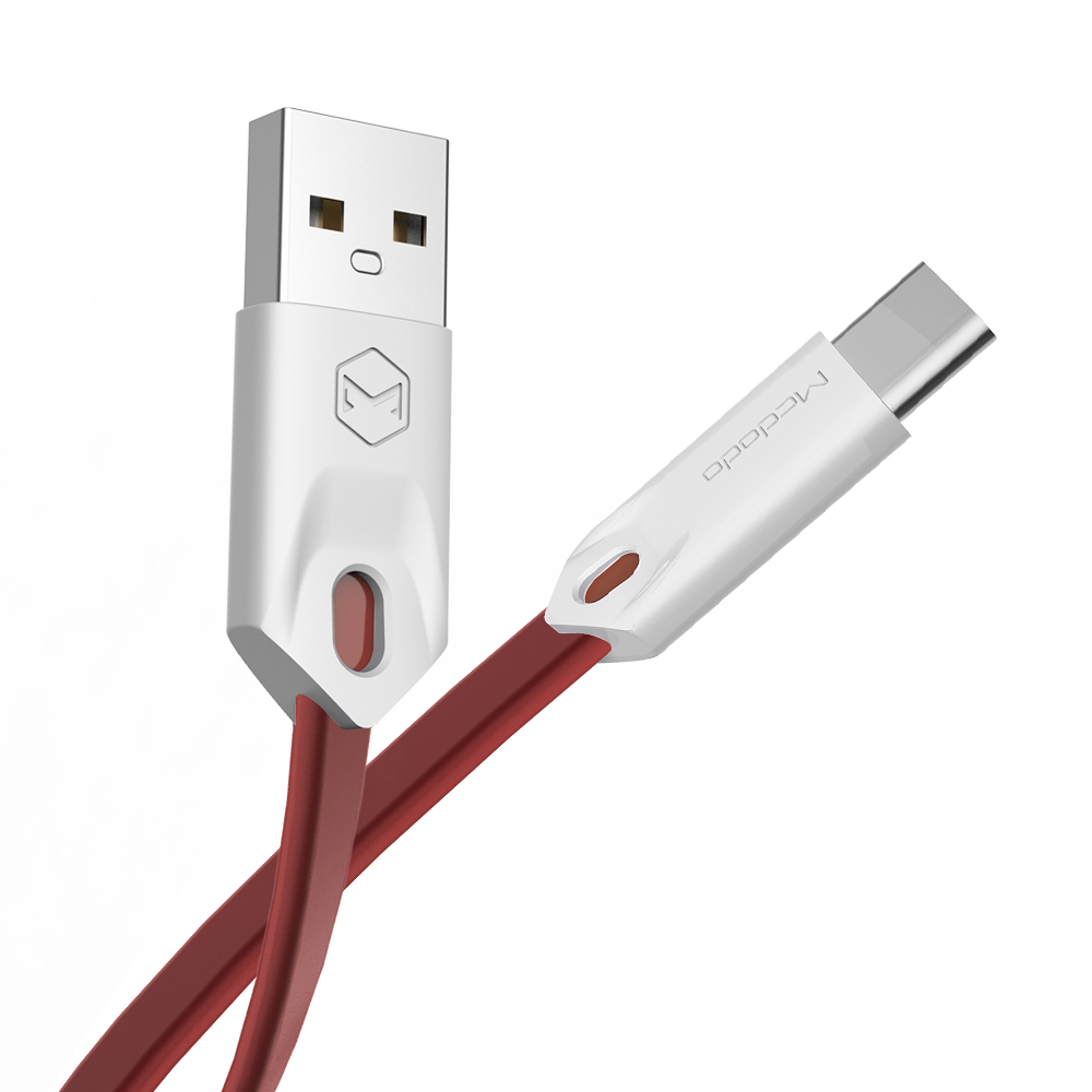 Mcdodo kabel USB Gorgeous typ-C czerwony 1m 2,4A CA-4883 / 3