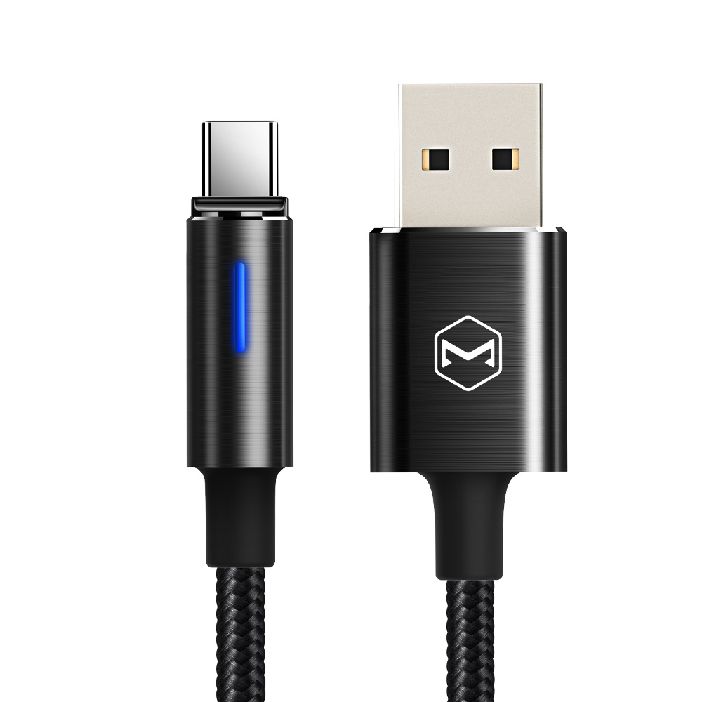 Mcdodo kabel USB King typ-C czarny 1,5m z automatycznym wyczaniem CA-6171