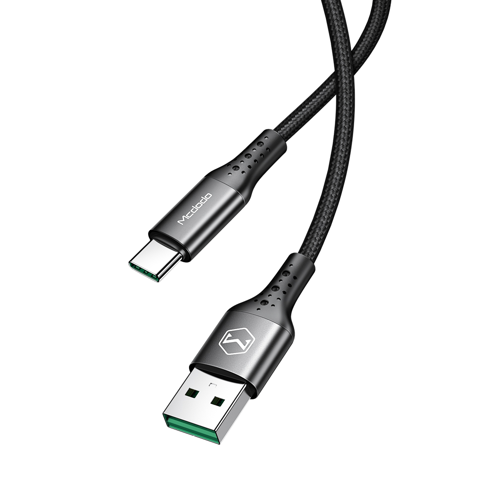 Mcdodo kabel USB Nest typ-C czarny 1,5m 5A CA-7430 / 2