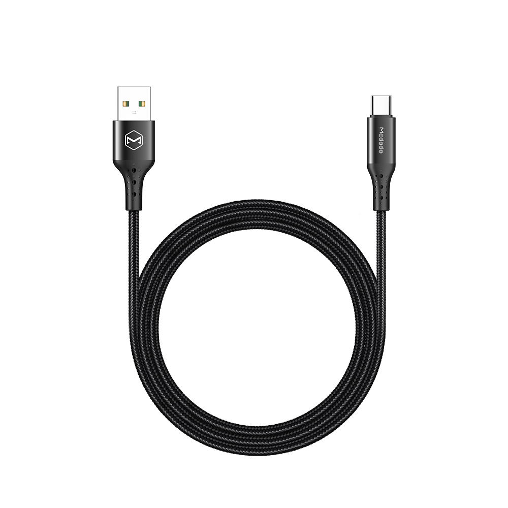 Mcdodo kabel USB Nest typ-C czarny 1,5m 5A CA-7430 / 3