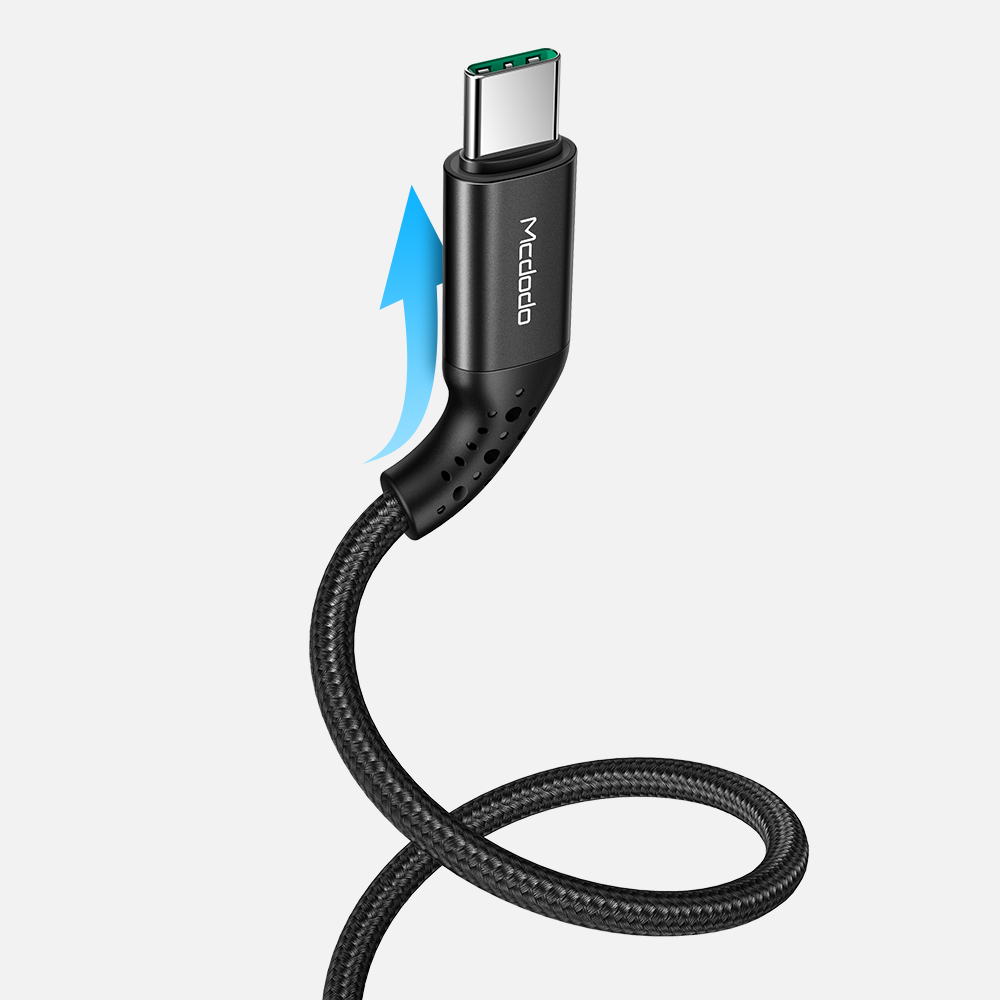 Mcdodo kabel USB Nest typ-C czarny 1,5m 5A CA-7430 / 4