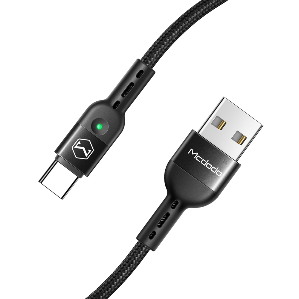 Mcdodo kabel USB Omega typ-C czarny 1,8m CA-6420 / 2