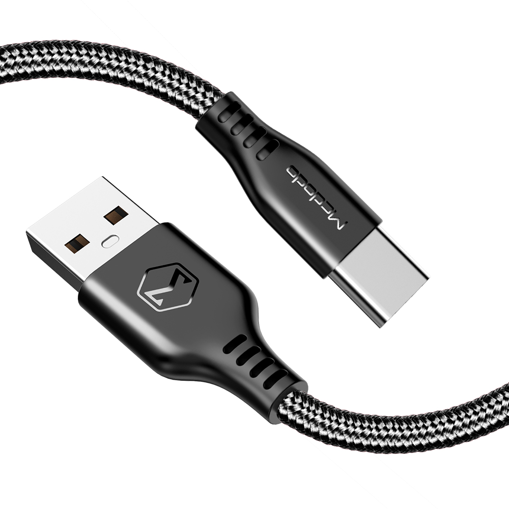 Mcdodo kabel USB Warrior typ-C czarny 1m CA-5170 / 6