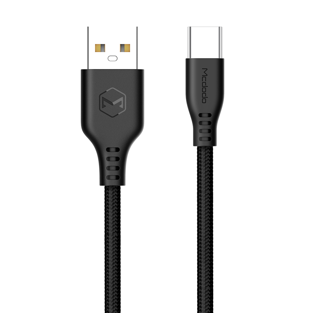 Mcdodo kabel USB Warrior typ-C czarny 1m CA-5170 / 7