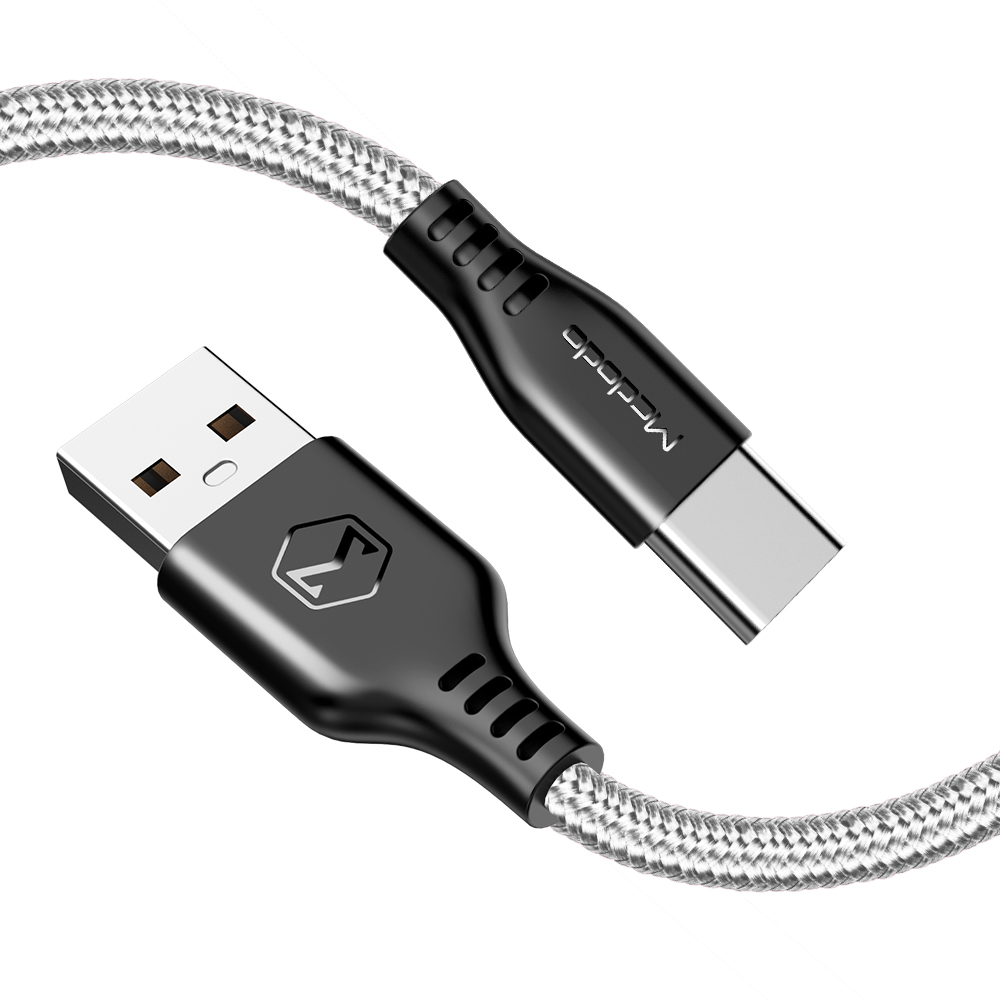 Mcdodo kabel USB Warrior typ-C szary 1m CA-5171 / 6