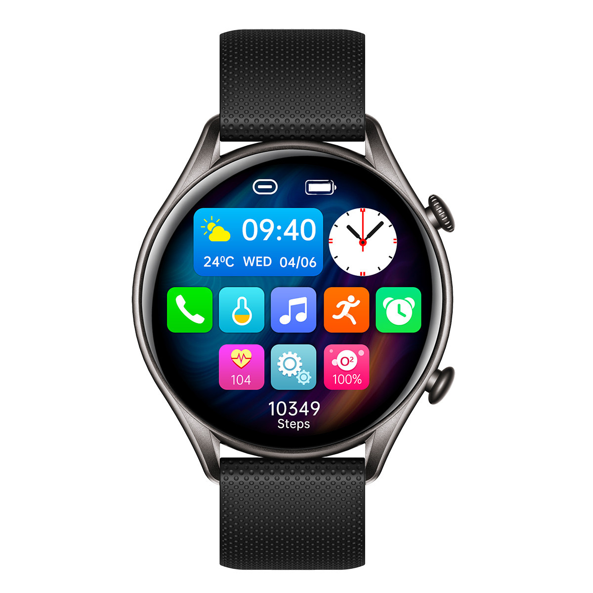 myPhone smartwatch Watch EL czarny