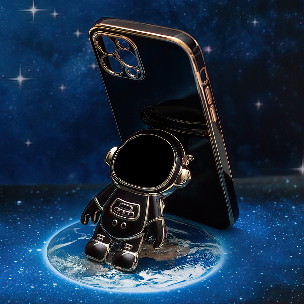 Nakadka Astronaut czarny Apple iPhone XS / 5