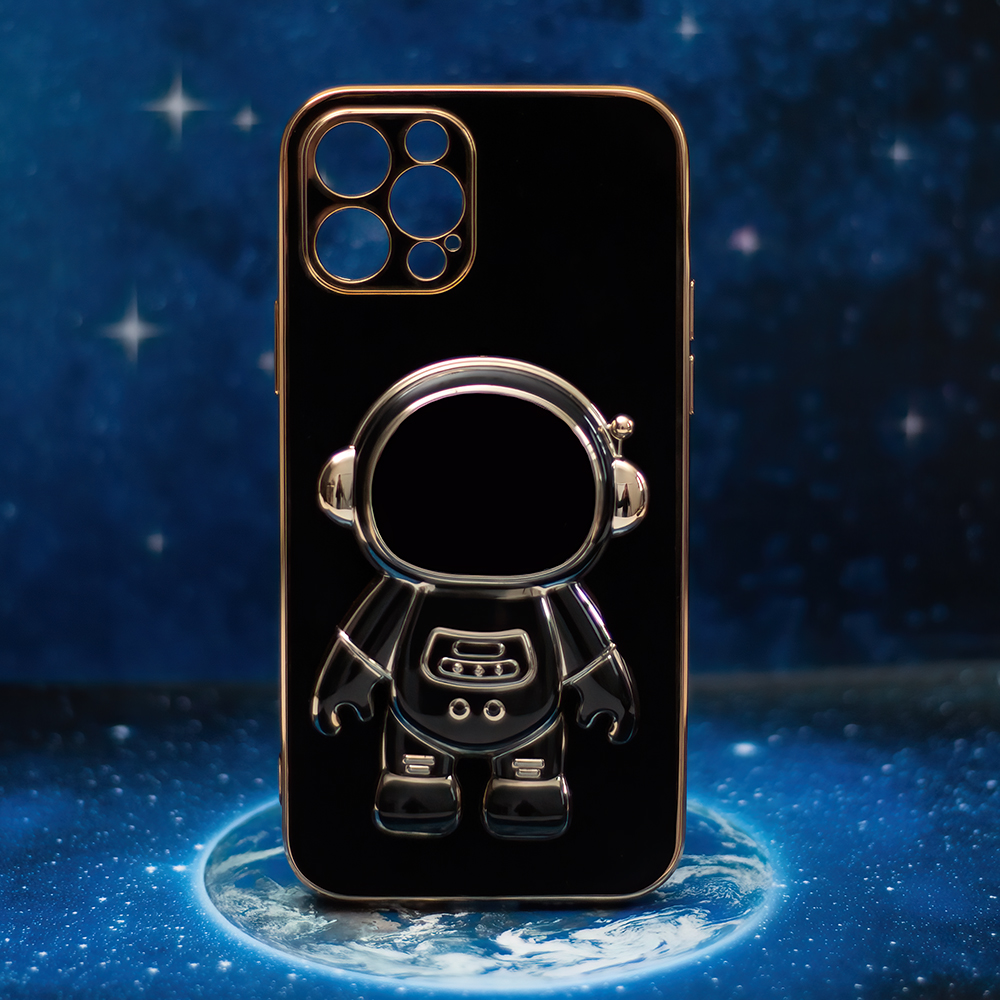 Nakadka Astronaut czarny Apple iPhone XS / 6