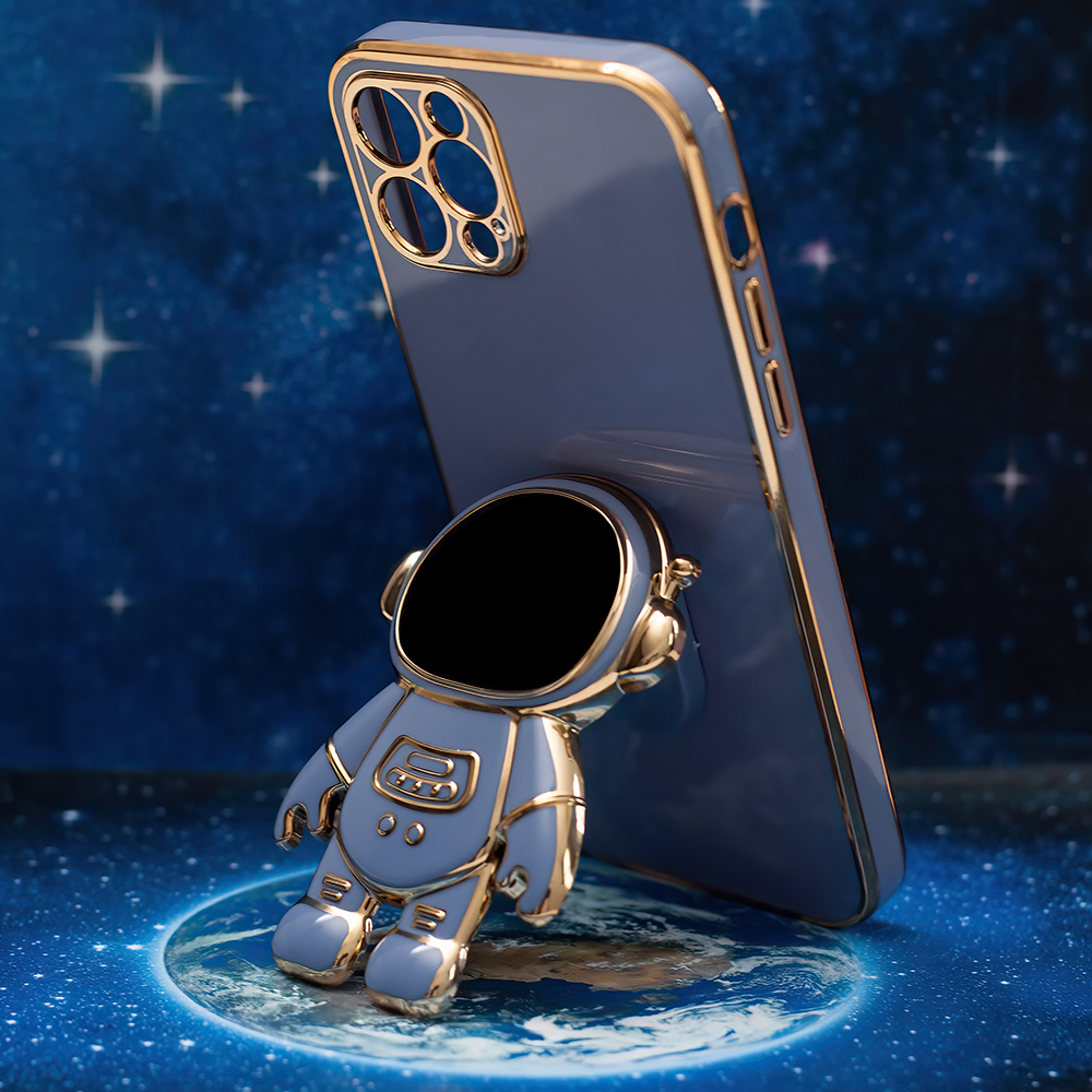 Nakadka Astronaut niebieska Apple iPhone X / 5