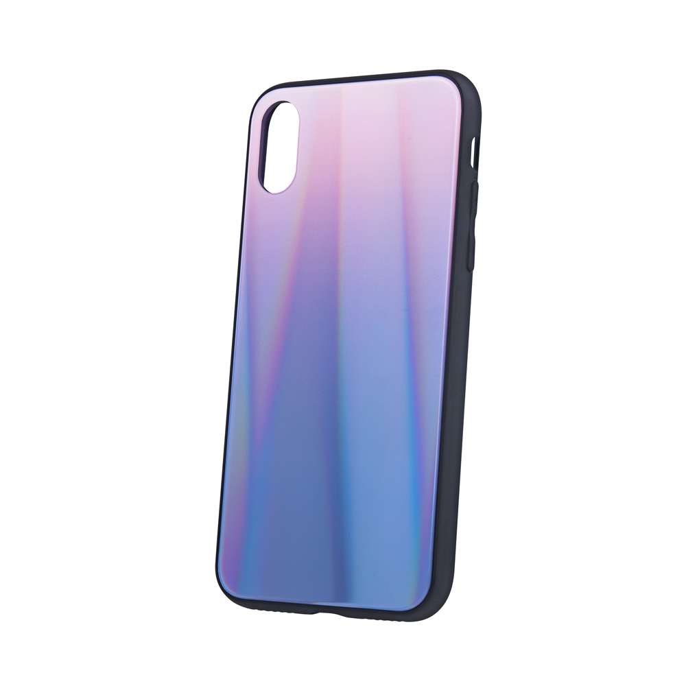 Nakadka Aurora Glass czarna Xiaomi Redmi Note 9 4G / 2