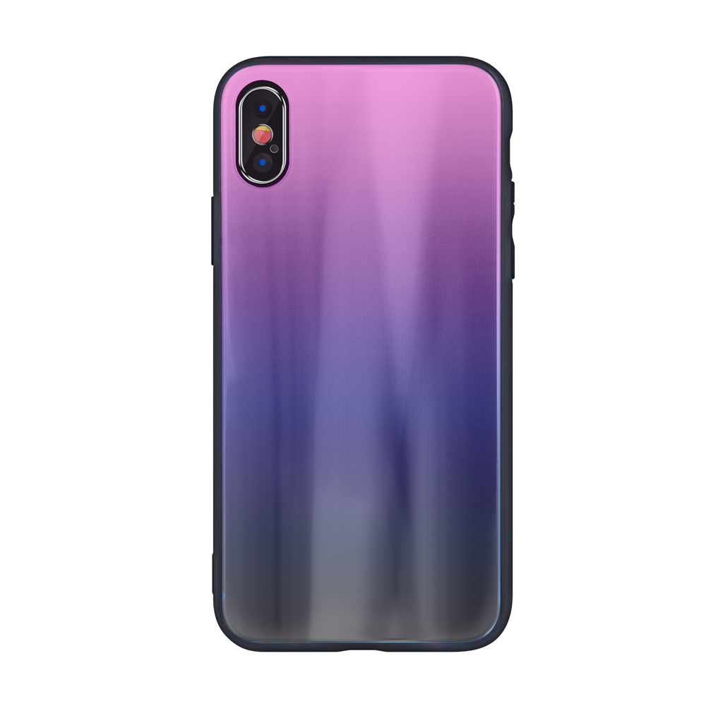 Nakadka Aurora Glass rowo-czarna Huawei P40 Lite