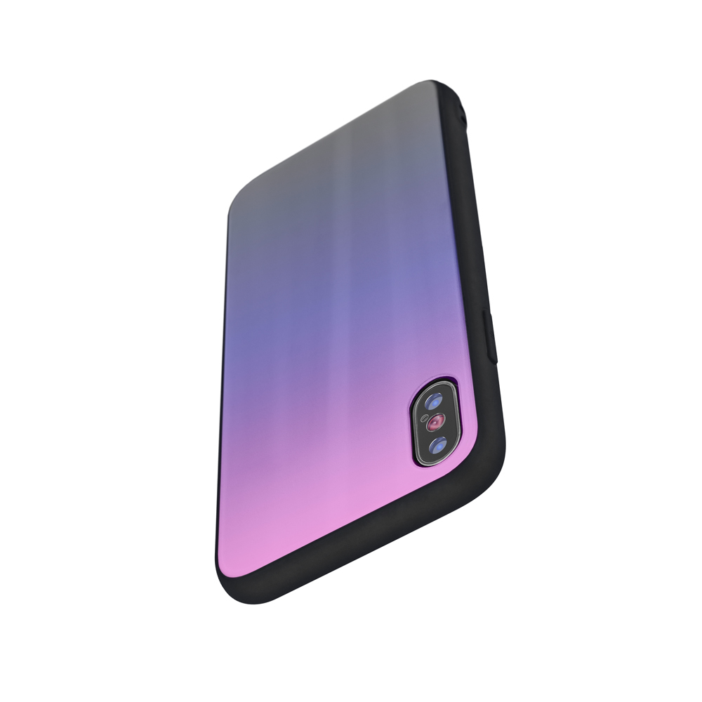 Nakadka Aurora Glass rowo-czarna Huawei Y7 (2019) / 3