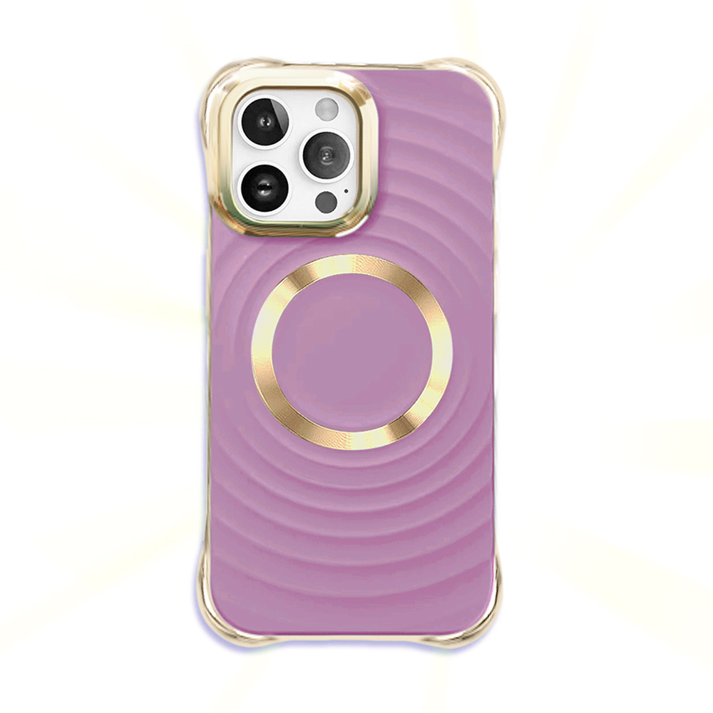 Nakadka Circle Glam Mag fioletowa Apple iPhone 16 Pro / 2