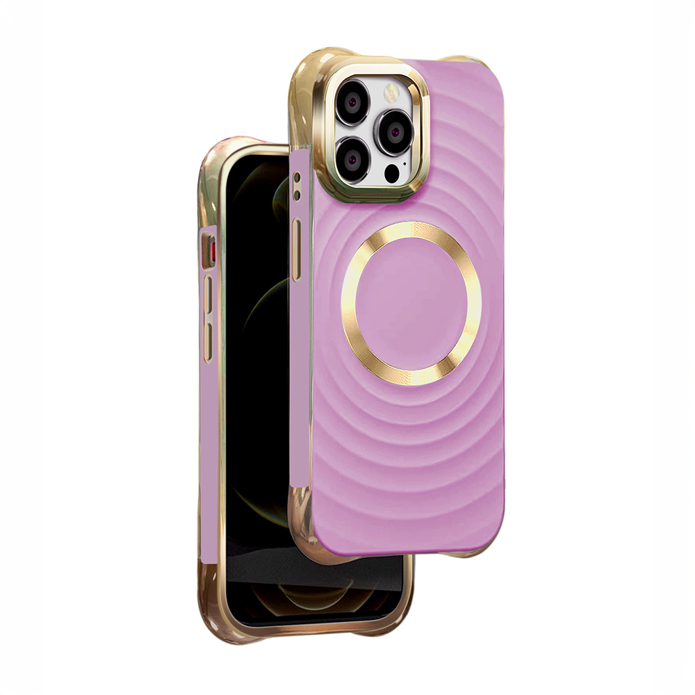 Nakadka Circle Glam Mag fioletowa Apple iPhone 16 Pro Max