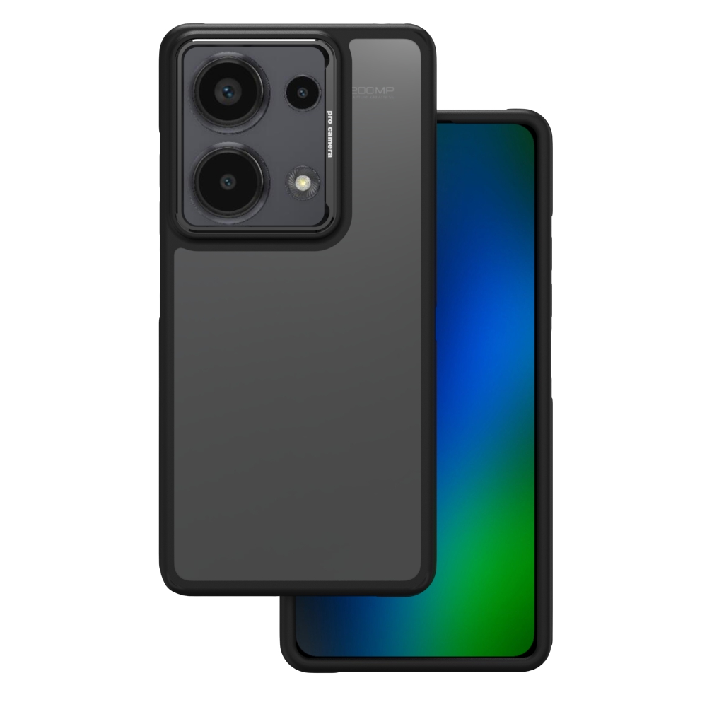 Nakadka Crystal Black czarny Xiaomi Poco M6 Pro