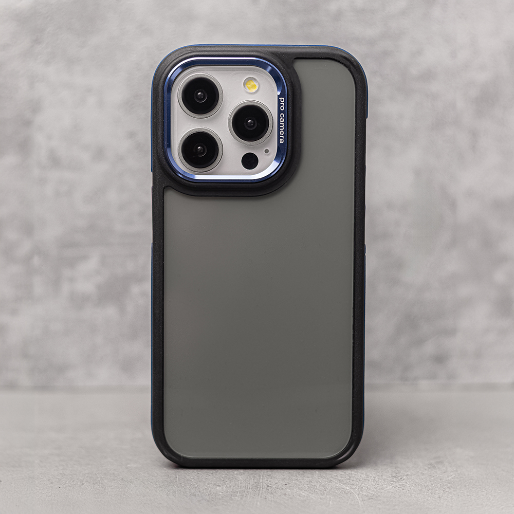 Nakadka Crystal Black niebieska Apple iPhone 11 / 10