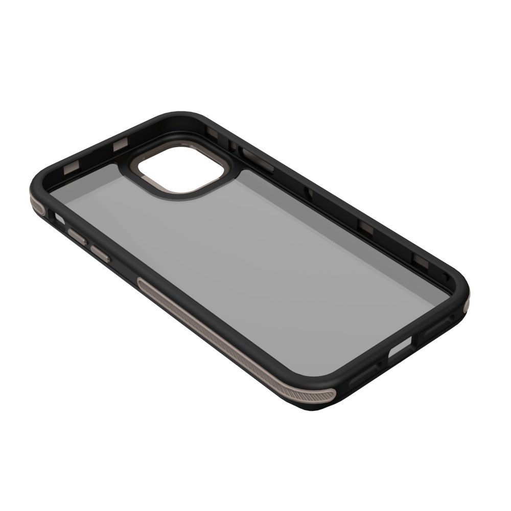 Nakadka Crystal Black szara Apple iPhone 12 Pro (6.1 cali) / 4