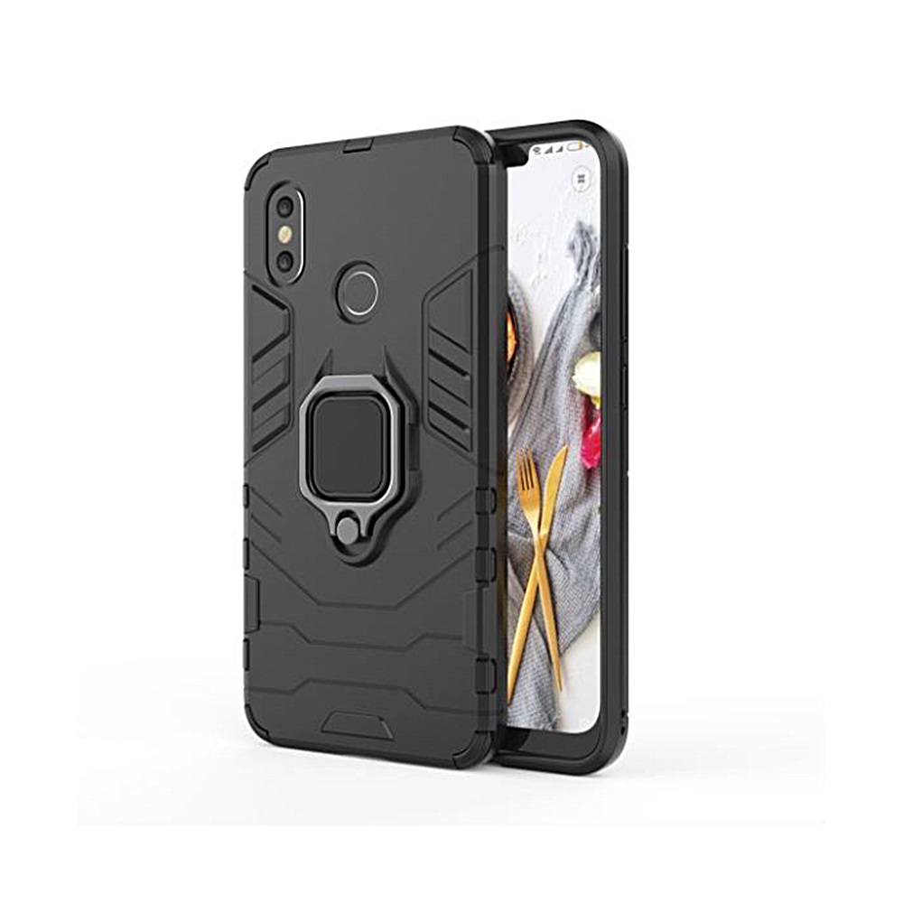 Nakadka Defender Armor czarna Apple iPhone SE 2020 / 3