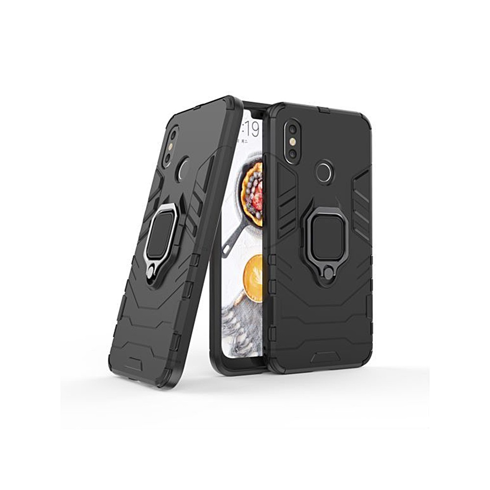 Nakadka Defender Armor czarna Apple iPhone SE 2020 / 5