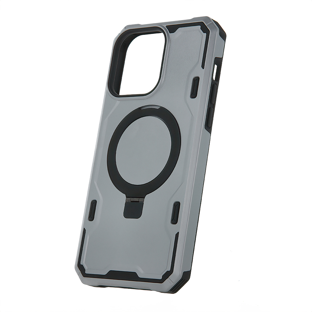 Nakadka Defender Mag Ring srebrna Apple iPhone 15