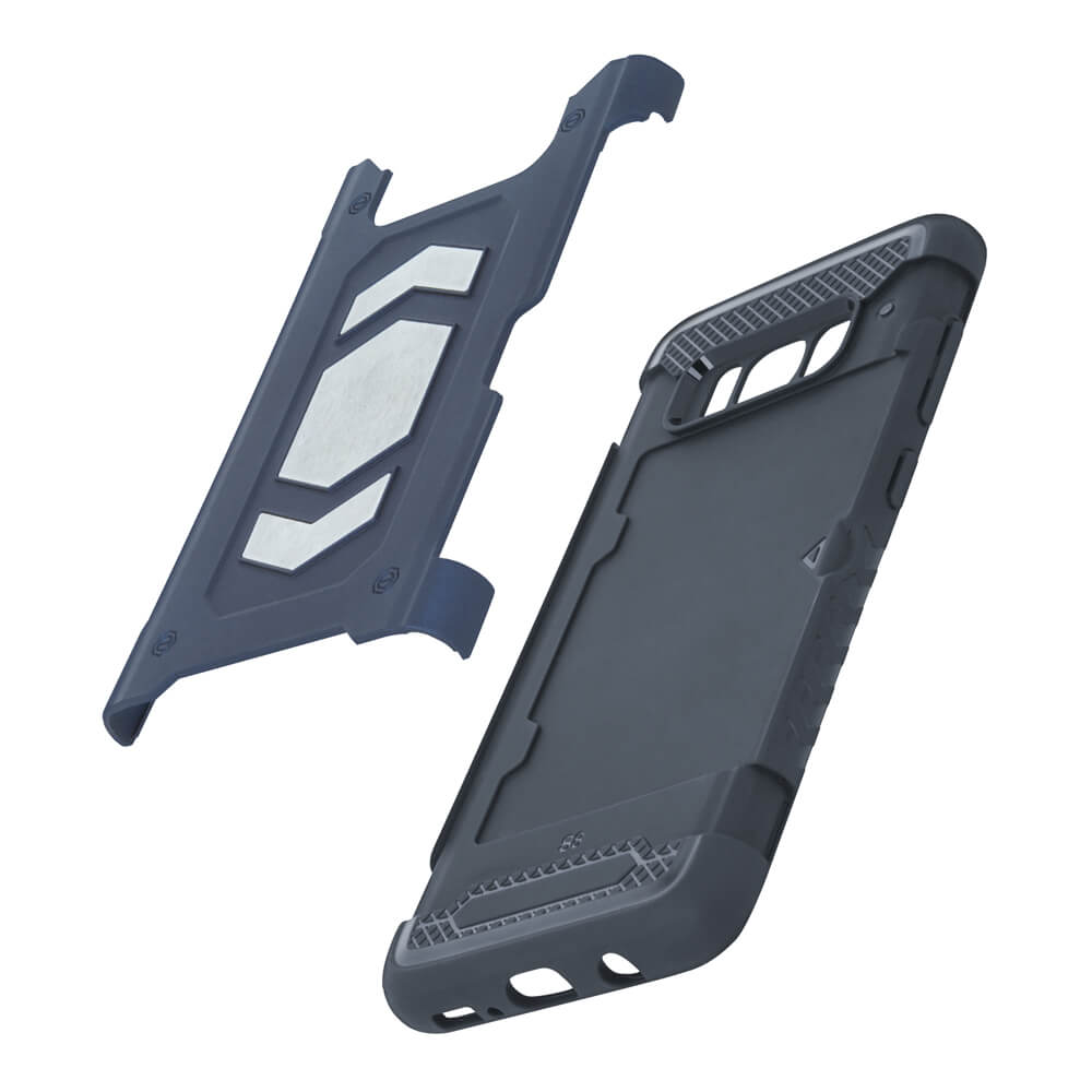 Nakadka Defender Magnetic niebieska Apple iPhone XS / 4