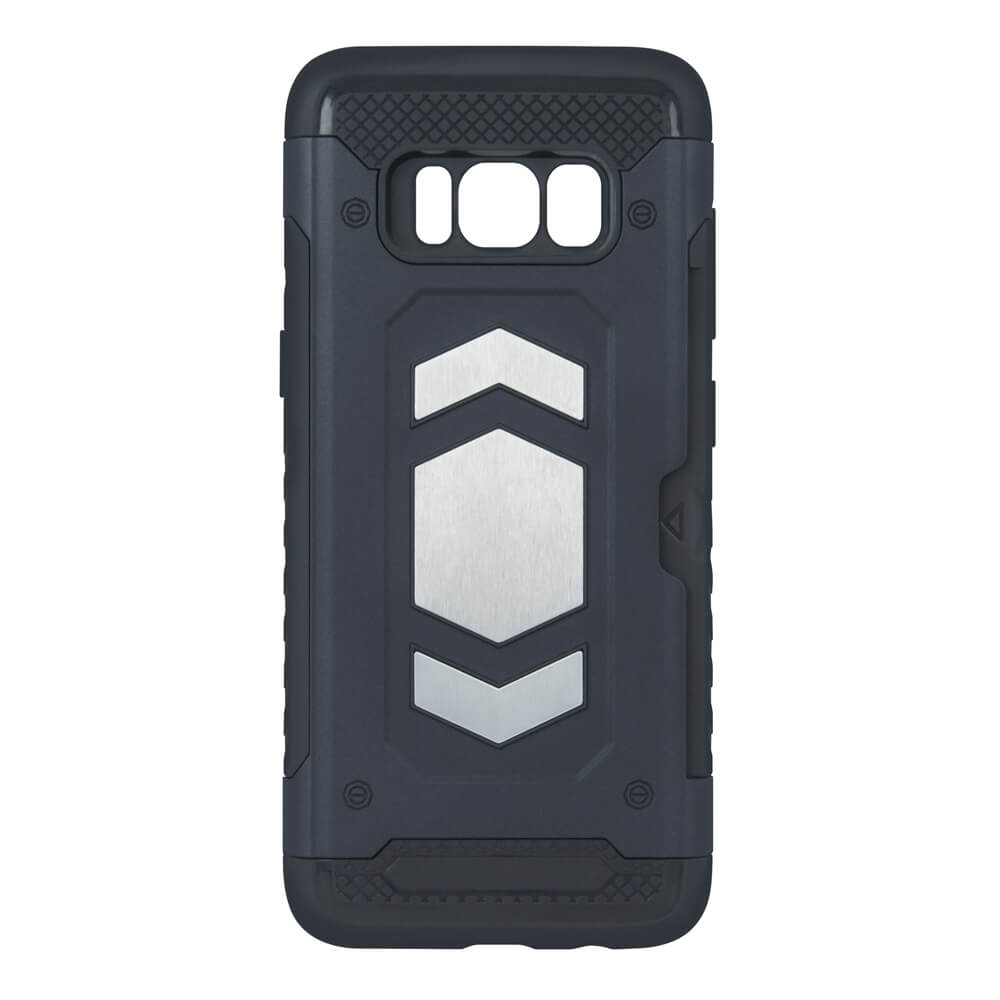 Nakadka Defender Magnetic czarna Samsung Galaxy A6 (2018)